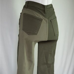 Reformation Army Color Block Pants